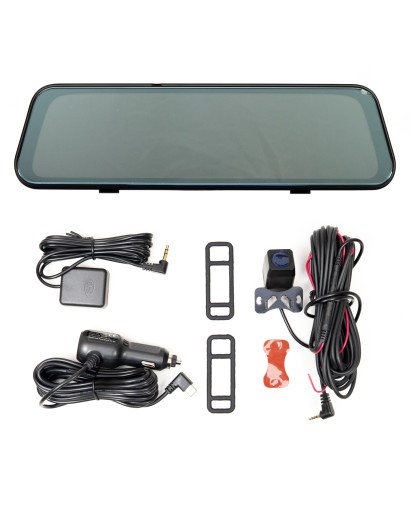 Camera auto DVR PNI Voyager S2800 UHD 4K 170° in oglinda retrovizoare